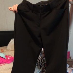Long black dress pant